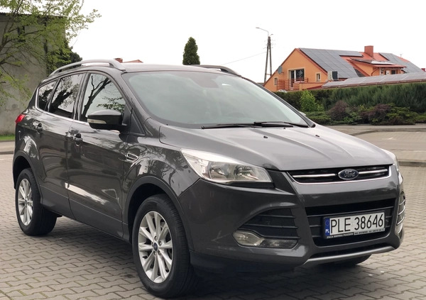 Ford Kuga cena 63800 przebieg: 85584, rok produkcji 2016 z Sieradz małe 781